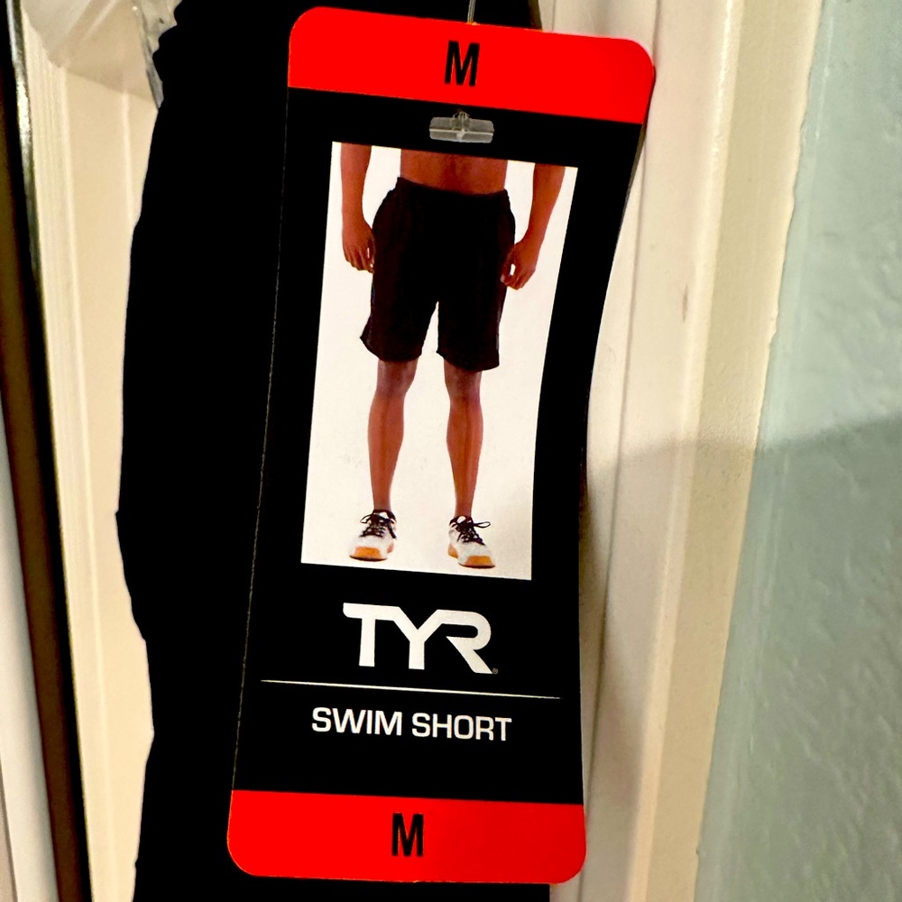 TYR Swim shorts- Men’s Medium. New with tags.